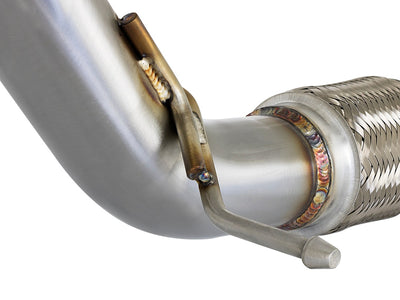 Twisted Steel Mid Pipe <br> 16-17 Honda Civic I4-1.5L