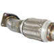 Twisted Steel Mid Pipe <br> 16-17 Honda Civic I4-1.5L