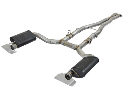 MACH Force-Xp Cat-Back Exhaust System <br> 15-17 Dodge Challenger Hellcat V8 6.2L
