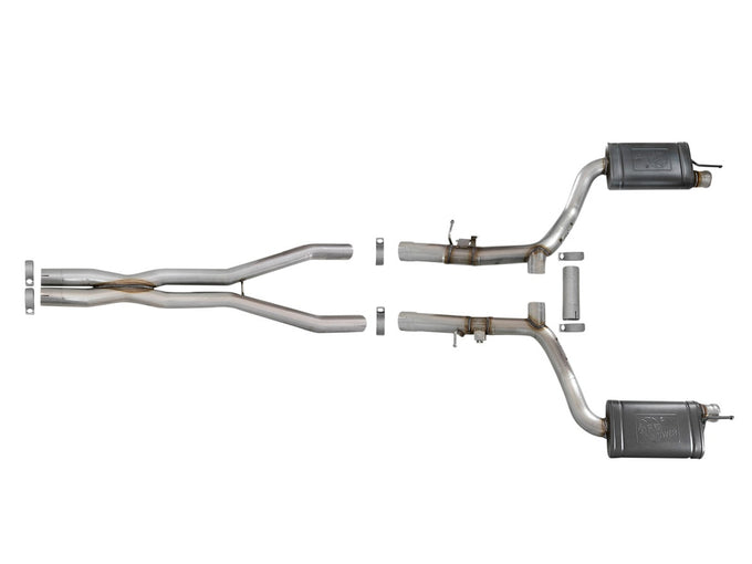 MACH Force-Xp Cat-Back Exhaust System <br> 15-17 Dodge Challenger Hellcat V8 6.2L
