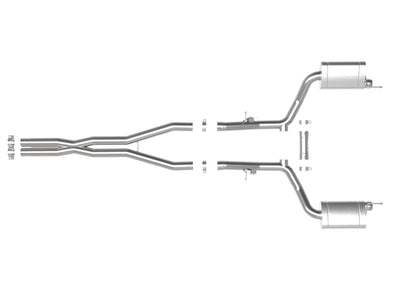 MACH Force-Xp Cat-Back Exhaust System <br> 15-23 Dodge Charger