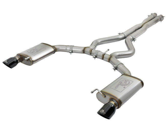 MACH Force-Xp Cat-Back Exhaust System <br> 15-17 Ford Mustang GT V8 5.0L/V6-3.7L