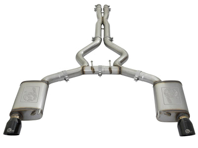 MACH Force-Xp Cat-Back Exhaust System <br> 15-17 Ford Mustang GT V8 5.0L/V6-3.7L