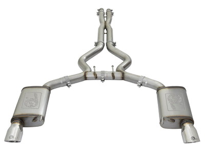 MACH Force-Xp Cat-Back Exhaust System <br> 15-17 Ford Mustang GT V8 5.0L/V6-3.7L