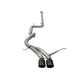 Takeda Cat-Back Exhaust System <br> 13-18 Ford Focus ST