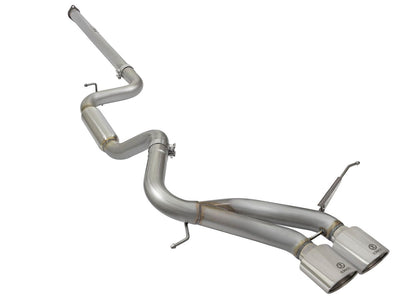 Takeda Cat-Back Exhaust System <br> 13-17 Ford Focus ST L4 2.0L