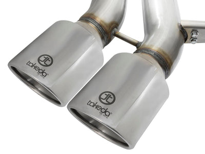 Takeda Cat-Back Exhaust System <br> 13-17 Ford Focus ST L4 2.0L