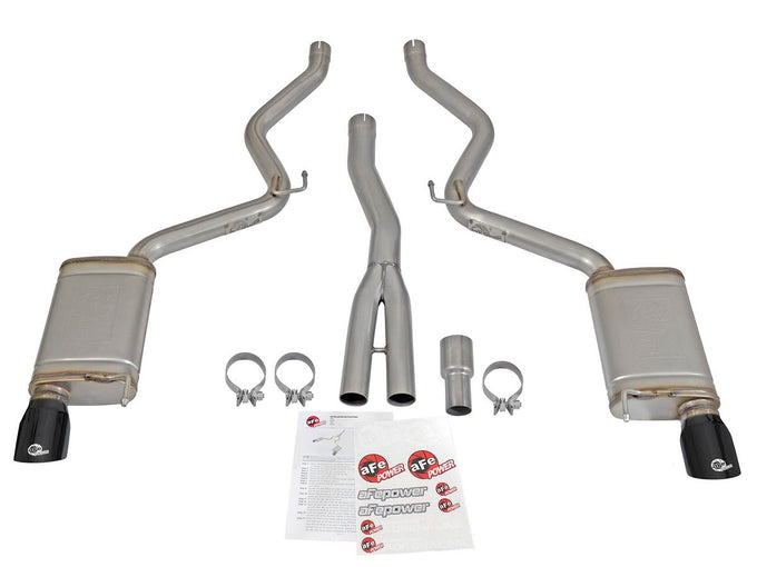 MACH Force-Xp Cat-Back Exhaust System <br> 15-21 Ford Mustang