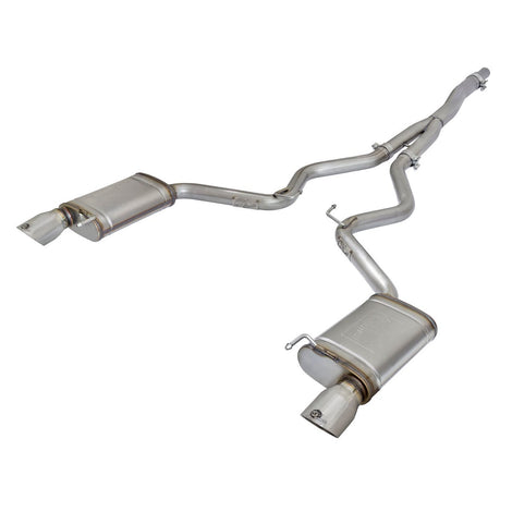MACH Force-Xp Cat-Back Exhaust System <br> 15-21 Ford Mustang