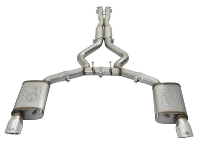 MACH Force-Xp Cat-Back Exhaust System <br> 15-17 Ford Mustang V6/V8