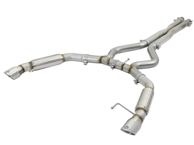 MACH Force-Xp Cat-Back Exhaust System <br> 15-17 Ford Mustang V6/V8