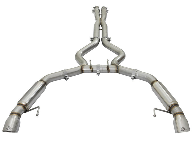 MACH Force-Xp Cat-Back Exhaust System <br> 15-17 Ford Mustang V6/V8