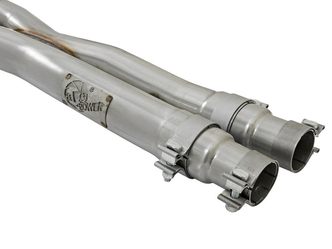 MACH Force-Xp Cat-Back Exhaust System <br> 15-17 Ford Mustang V6/V8