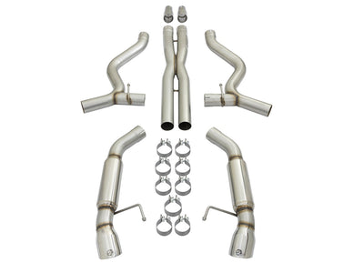 MACH Force-Xp Cat-Back Exhaust System <br> 15-17 Ford Mustang V6/V8