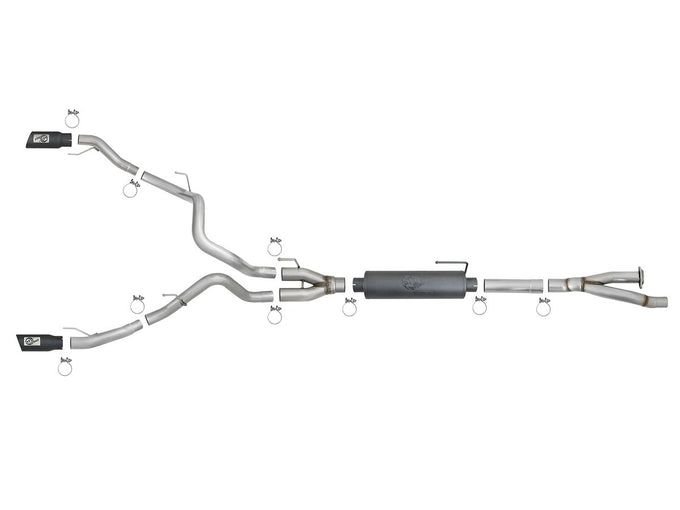 MACH Force-Xp Cat-Back Exhaust System <br> 17-20 Ford F-150/Raptor