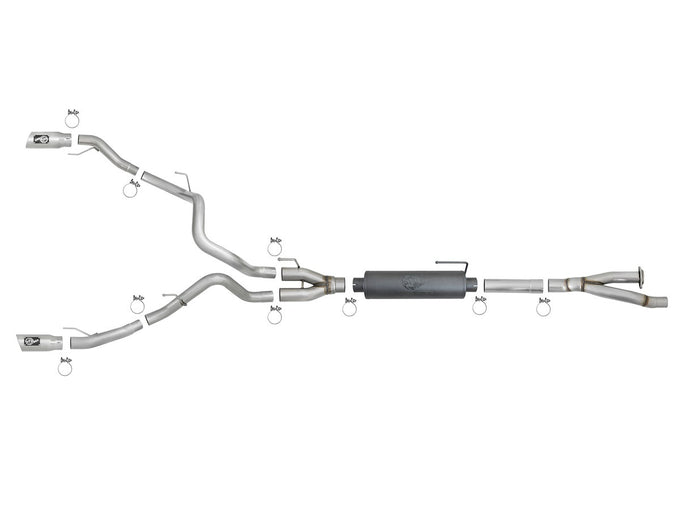 MACH Force-Xp Cat-Back Exhaust System <br> 17-20 Ford F-150/Raptor