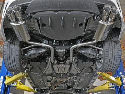 Takeda Axle-Back Exhaust System <br> 16-17 Lexus RC 200T 2.0L