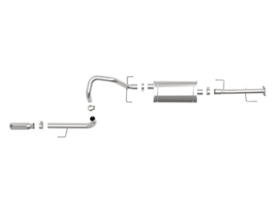 Mach Force-Xp Cat-Back Exhaust System <br> 10-23 Toyota 4Runner