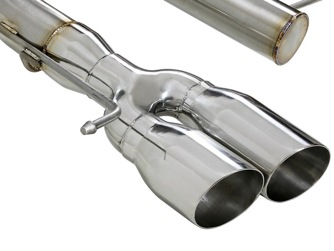 MACH Force-Xp Axle-Back Exhaust System <br> 08-13 BMW 135i L6-2.0L N54/N55