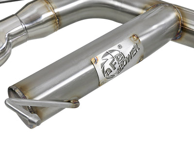 MACH Force-Xp Axle-Back Exhaust System <br> 08-13 BMW 135i L6-2.0L N54/N55