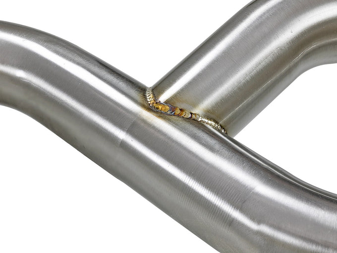 MACH Force-Xp Axle-Back Exhaust System <br> 08-13 BMW 135i L6-2.0L N54/N55