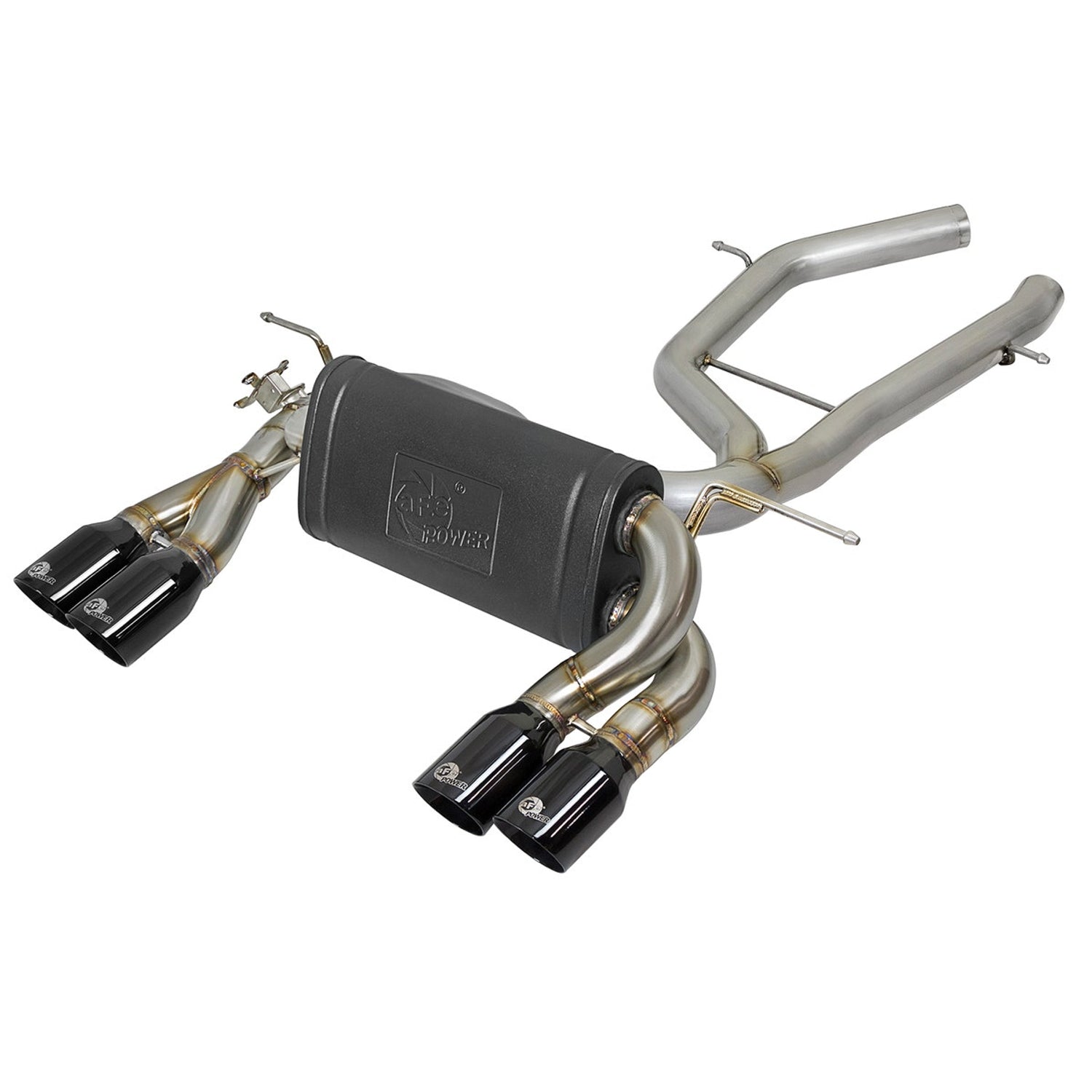 MACH Force-Xp Axle-Back Exhaust System <br> 15-20 BMW M3/M4