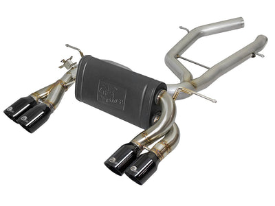 MACH Force-Xp Axle-Back Exhaust System <br> 15-20 BMW M3/M4