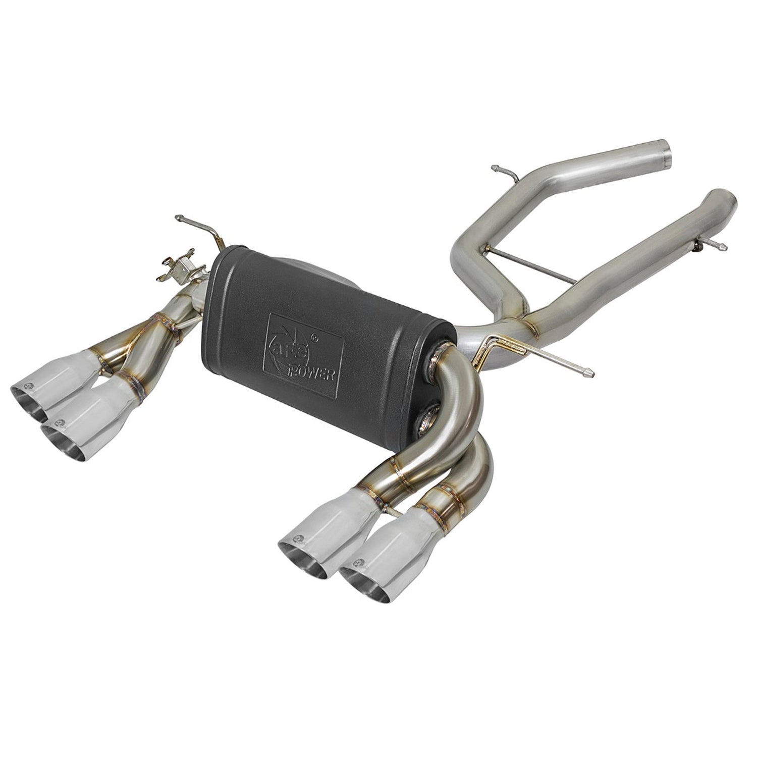 MACH Force-Xp Axle-Back Exhaust System <br> 15-20 BMW M3/M4