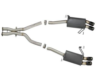 MACH Force-Xp Cat-Back Exhaust System <br> 06-08 BMW Z4 M