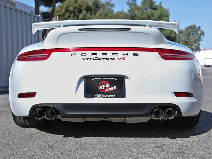 MACH Force-Xp Cat-Back Exhaust System <br> 12-16 Porsche 911