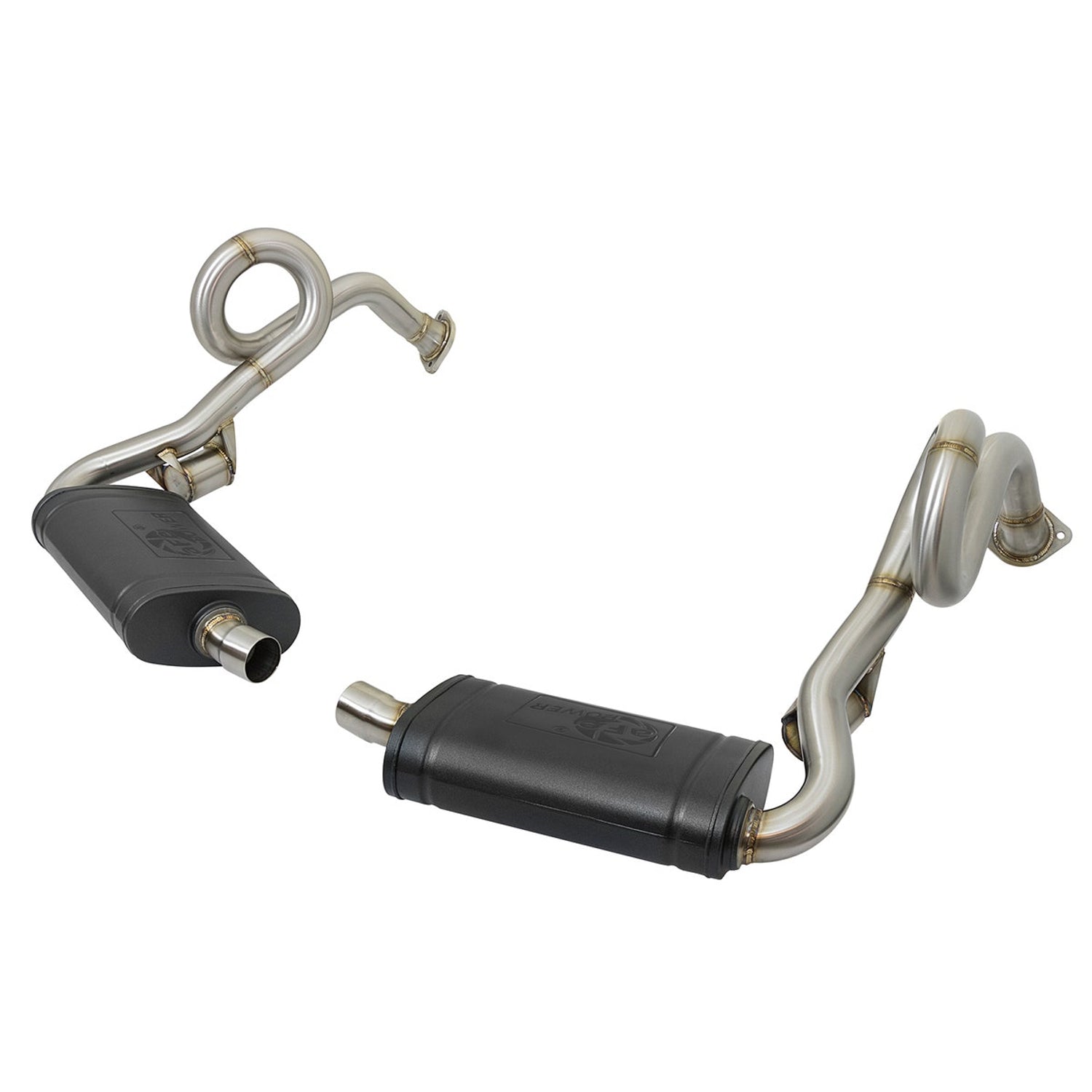 MACH Force-Xp Cat-Back Exhaust System <br> 13-15 Porsche Cayman S/Boxster S H6 3.4L