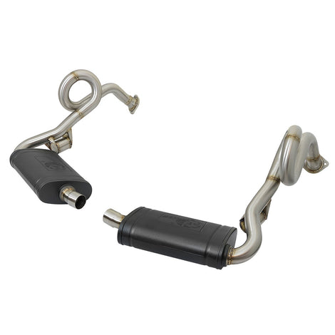 MACH Force-Xp Cat-Back Exhaust System <br> 13-15 Porsche Cayman S/Boxster S H6 3.4L