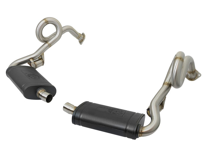 MACH Force-Xp Cat-Back Exhaust System <br> 13-15 Porsche Cayman S/Boxster S H6 3.4L