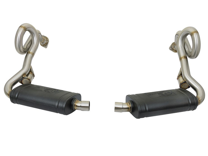 MACH Force-Xp Cat-Back Exhaust System <br> 13-15 Porsche Cayman S/Boxster S H6 3.4L