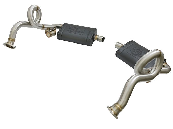 MACH Force-Xp Cat-Back Exhaust System <br> 13-15 Porsche Cayman S/Boxster S H6 3.4L