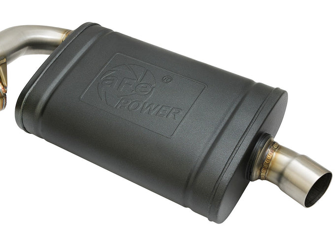 MACH Force-Xp Cat-Back Exhaust System <br> 13-15 Porsche Cayman S/Boxster S H6 3.4L