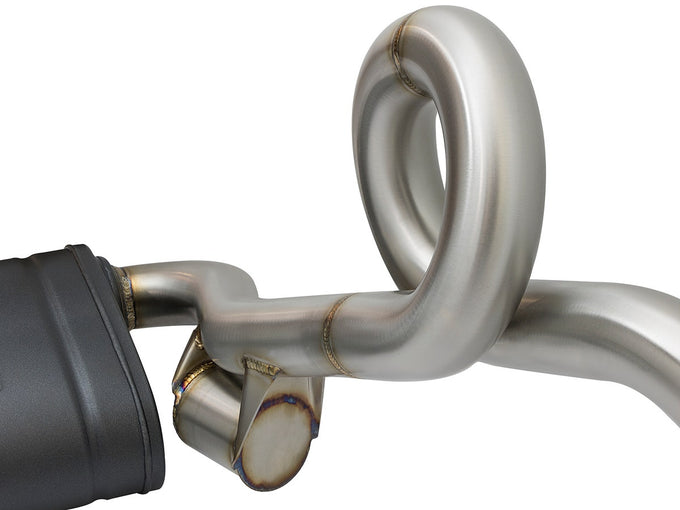 MACH Force-Xp Cat-Back Exhaust System <br> 13-15 Porsche Cayman S/Boxster S H6 3.4L
