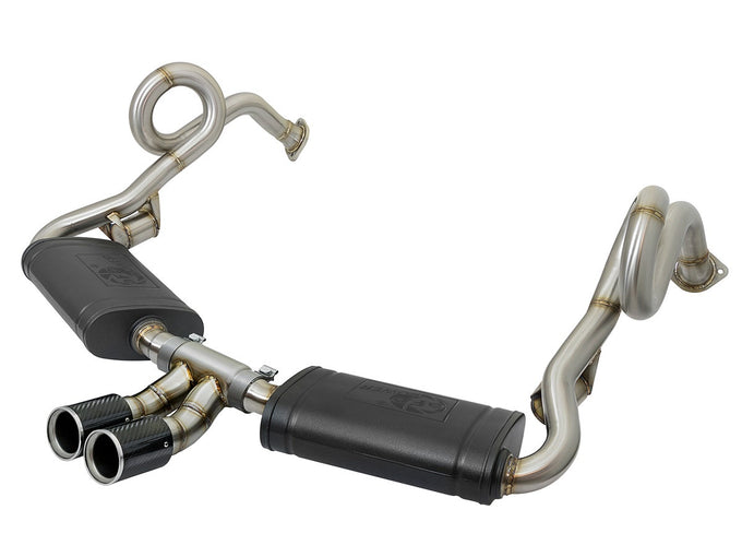 MACH Force-Xp Cat-Back Exhaust System <br> 13-16 Porsche Boxster, 14-16 Cayman