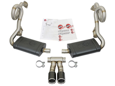 MACH Force-Xp Cat-Back Exhaust System <br> 13-16 Porsche Boxster, 14-16 Cayman