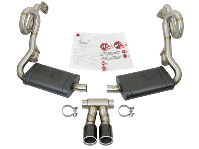 MACH Force-Xp Cat-Back Exhaust System <br> 13-16 Porsche Boxster, 14-16 Cayman