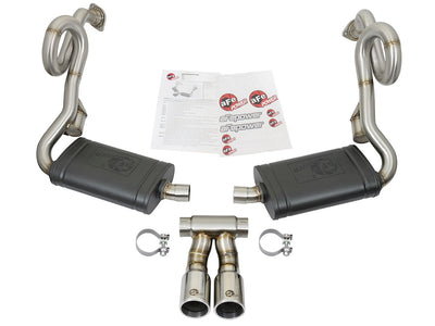 MACH Force-Xp Cat-Back Exhaust System <br> 13-16 Porsche Boxster, 14-16 Cayman