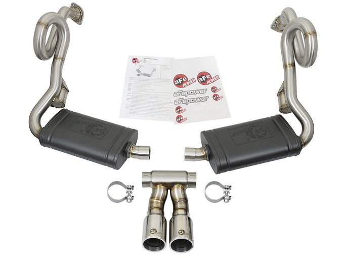 MACH Force-Xp Cat-Back Exhaust System <br> 13-16 Porsche Boxster, 14-16 Cayman