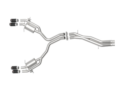 MACH Force-Xp Cat-Back Exhaust System <br> 18-20 Audi RS5