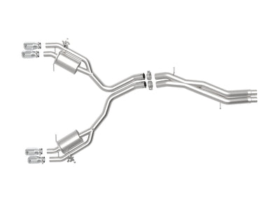 MACH Force-Xp Cat-Back Exhaust System <br> 18-20 Audi RS5