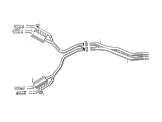 MACH Force-Xp Cat-Back Exhaust System <br> 18-20 Audi RS5