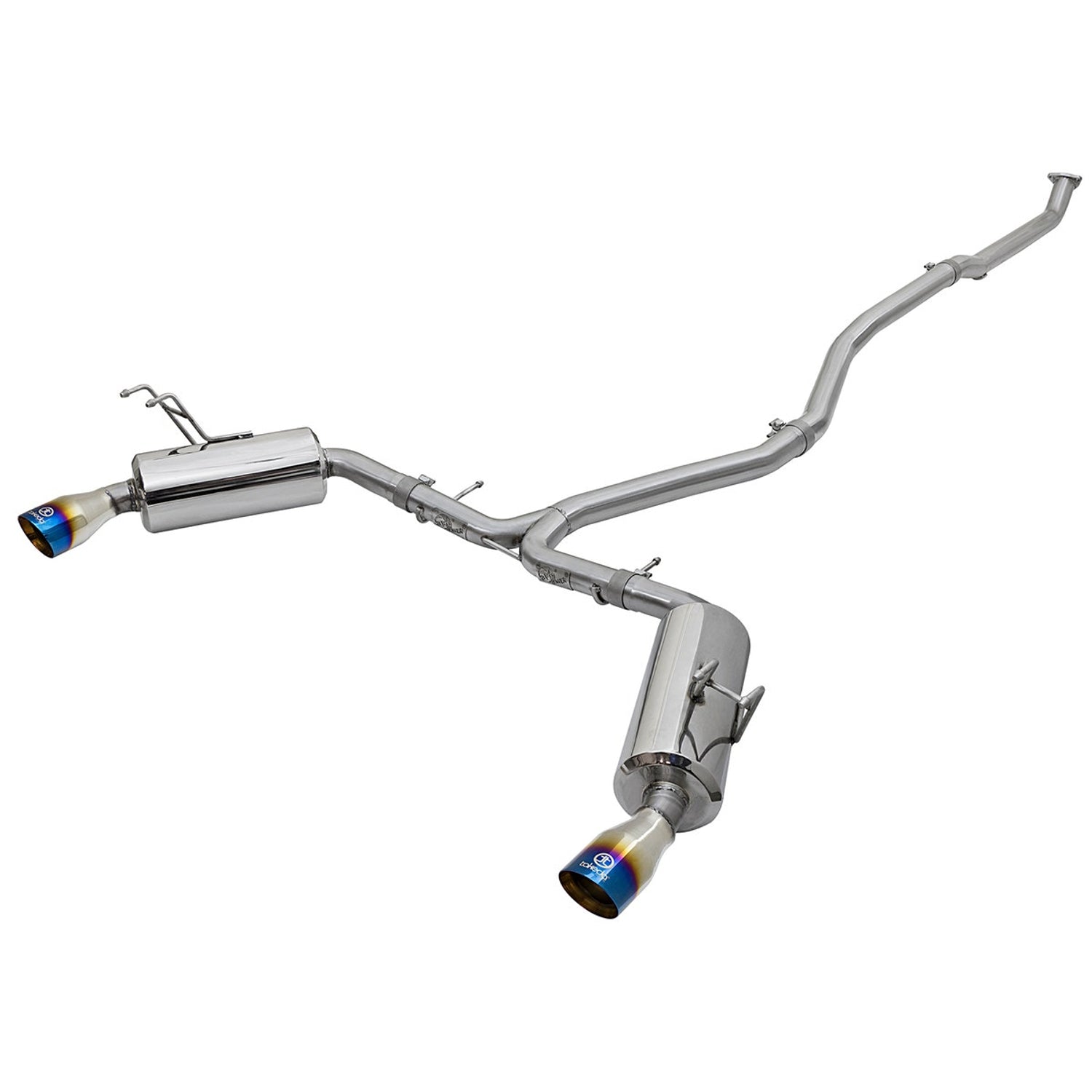 Takeda Cat-Back Exhaust System <br> 16-17 Honda Civic I4-1.5L
