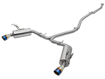 Takeda Cat-Back Exhaust System <br> 16-17 Honda Civic I4-1.5L