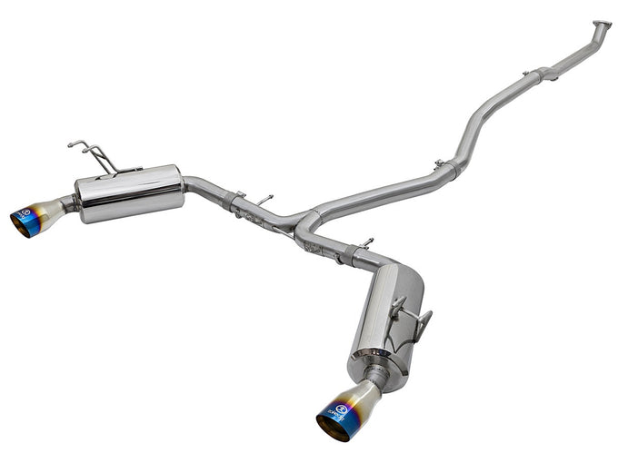 Takeda Cat-Back Exhaust System <br> 16-17 Honda Civic I4-1.5L
