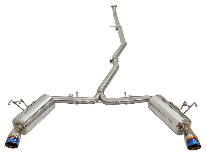 Takeda Cat-Back Exhaust System <br> 16-17 Honda Civic I4-1.5L