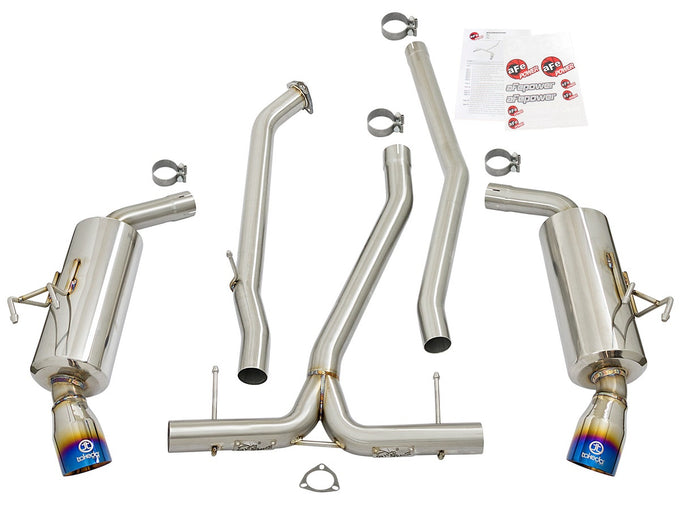 Takeda Cat-Back Exhaust System <br> 16-17 Honda Civic I4-1.5L